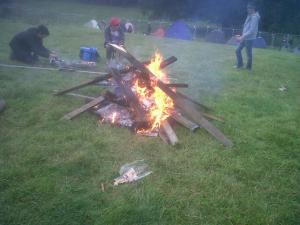 Leeds Fest Campfire